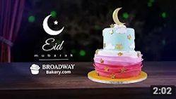 Majestic Starry Night Eid Cake