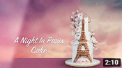 A Night In Paris Cake