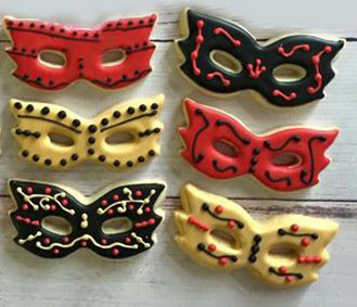 Assorted Masquerade Cookies