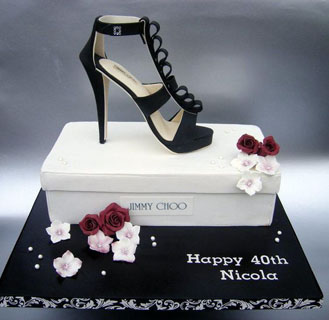 Jimmy Choo Shoe Cake 2