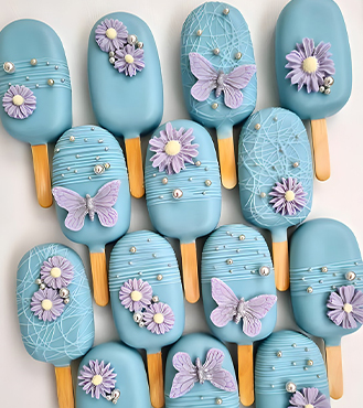 Butterfly Oasis Cakesicles