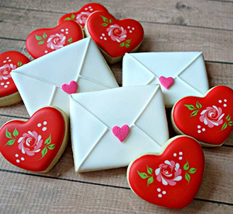 Sealed With A Kiss Cookies