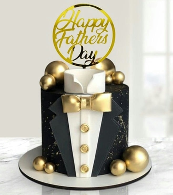 tuxedo cake for happy fathers day