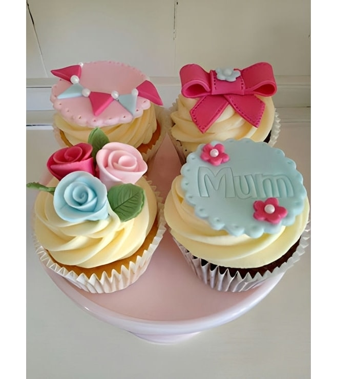 كب كيك مليء بالبهجة - دزينة