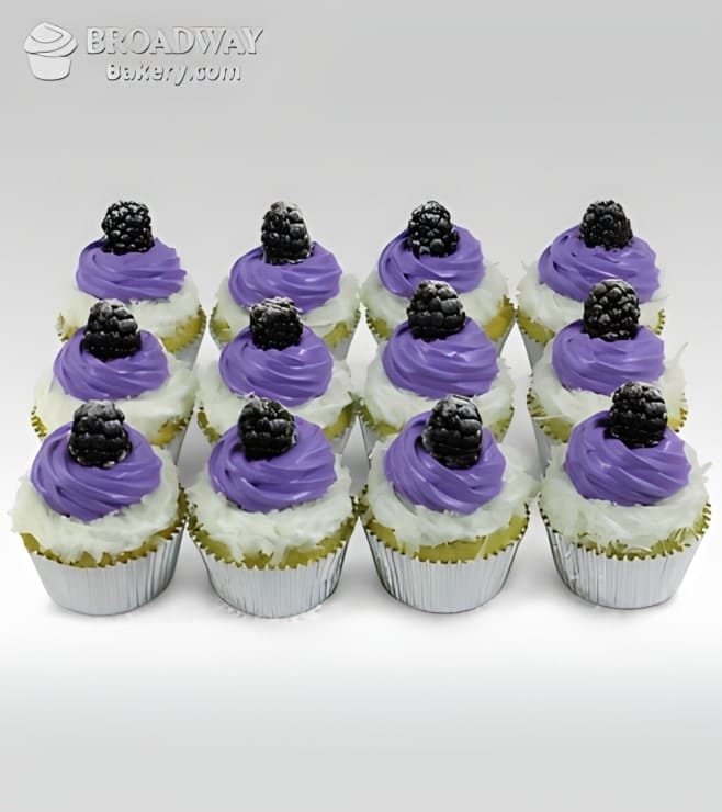 12 كب كيك جوز الهند