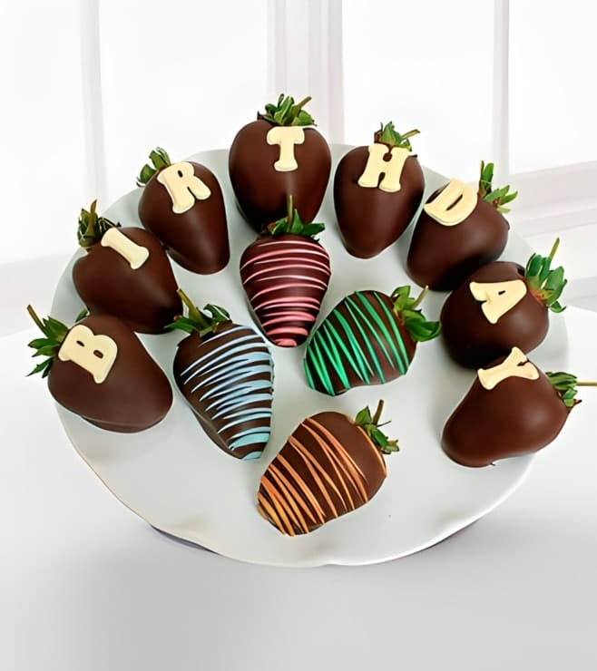 شوكولاتة مغموسة في التوت لعيد الميلاد