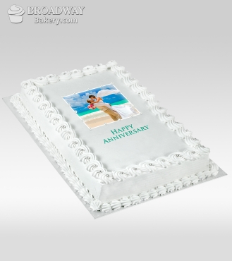 كعكة شوكولاتة مميزة مع صورة