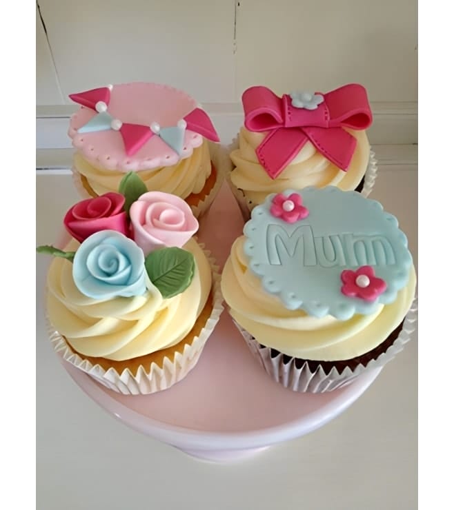 كب كيك مليء بالبهجة - دزينة