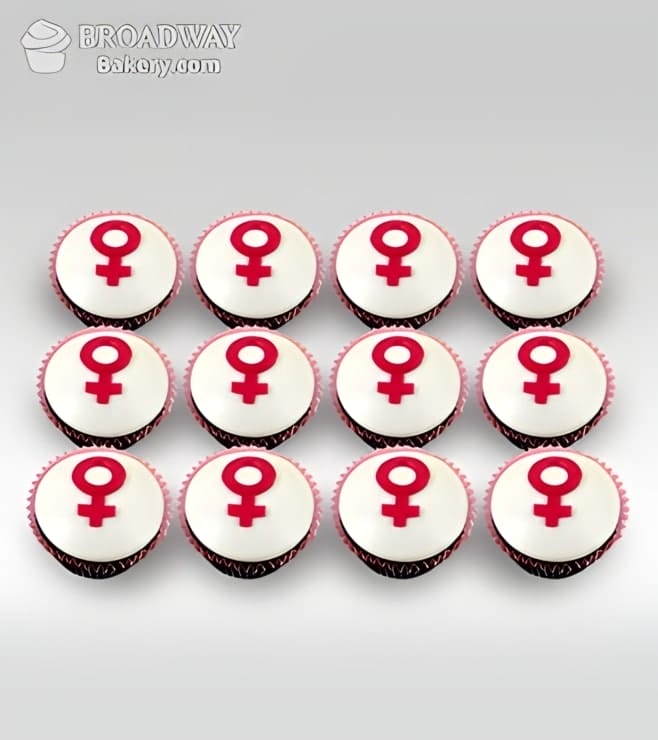 كب كيك تمكين المرأة - نصف دزينة