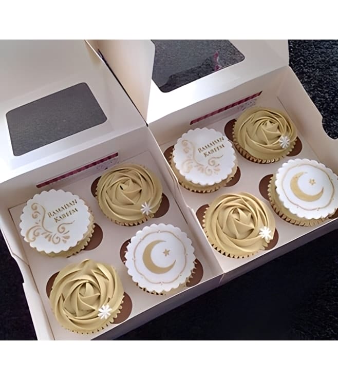 مجموعة كب كيك "تمنيات رمضان"