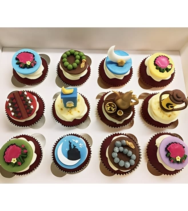 عشاء رمضان دزينة من الكب كيك