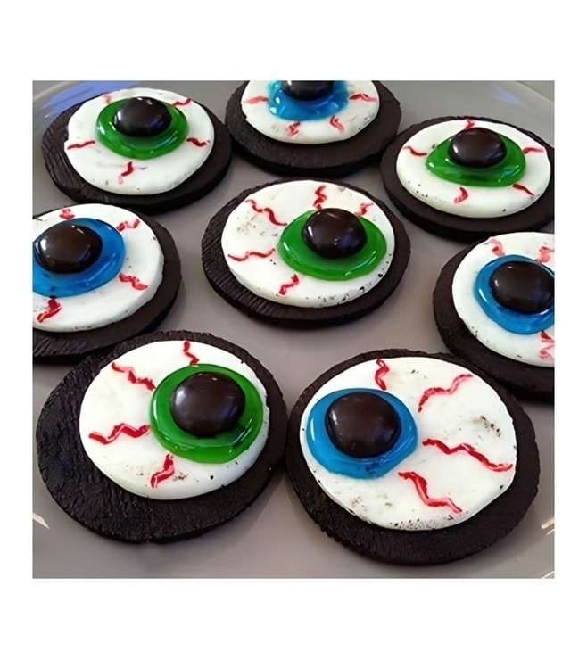Eyeball Halloween cookies, Cookies