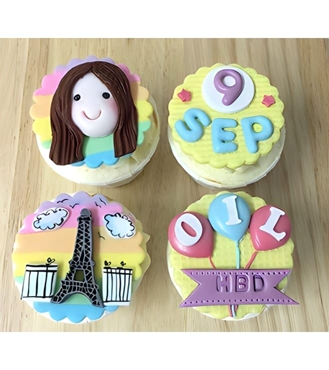 دزينة كب كيك حلوة