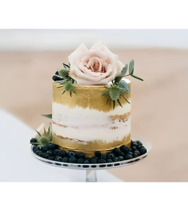 كعكة الزهور البرية