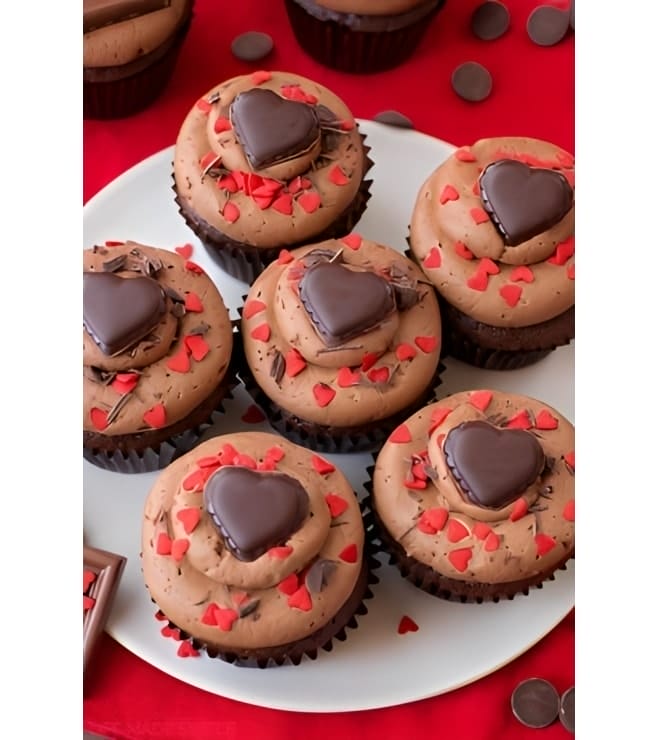 لفتة حب دزينة من الكب كيك