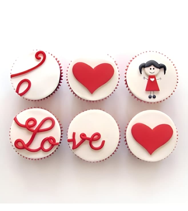 كل حبي - 6 كب كيك