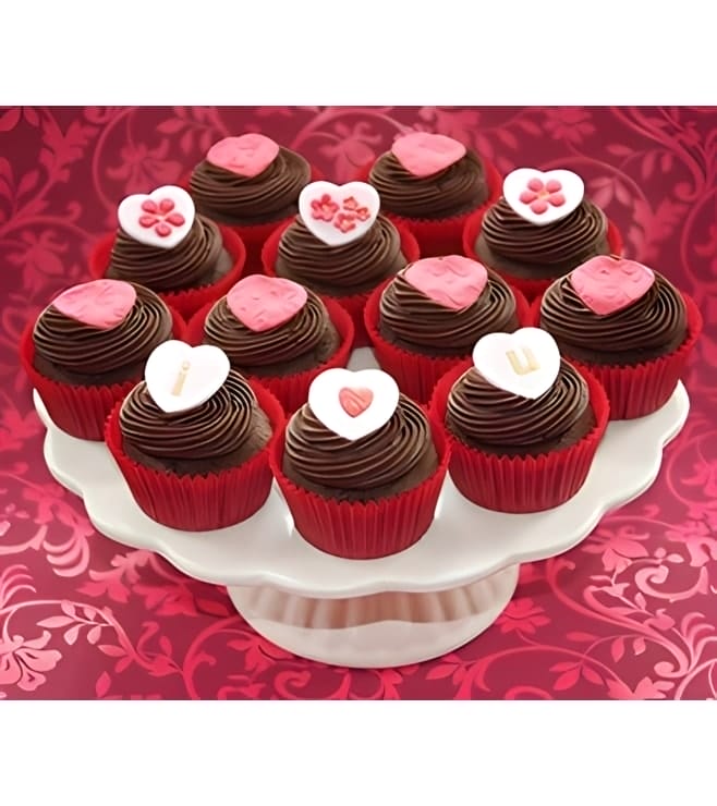 دزينة كب كيك "الرغبة الحلوة"