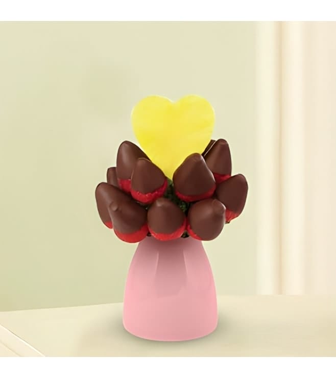 باقة فواكه القلب المتوهج