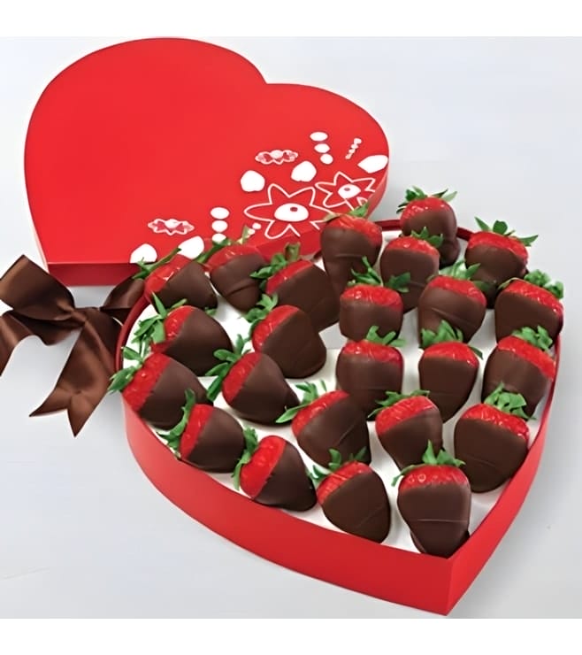 الفراولة المغطسة بالشوكولاتة "فوريفر يورز"