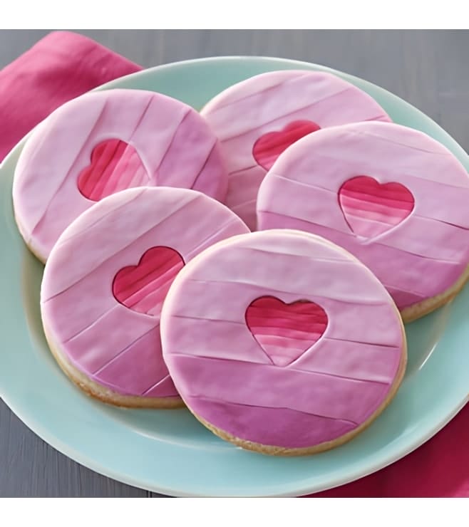 كعكات ظلال الحب