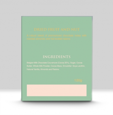 شوكولاتة بالفواكه المجففة والمكسرات من أنابيل