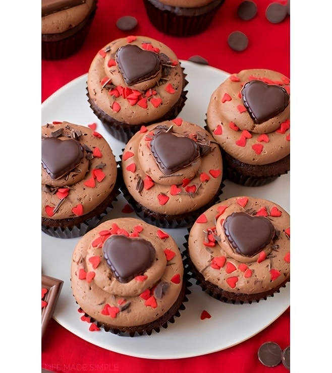 لفتة حب دزينة من الكب كيك