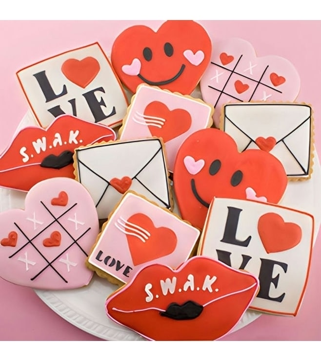 Lover's Mail Cookies, Cookies