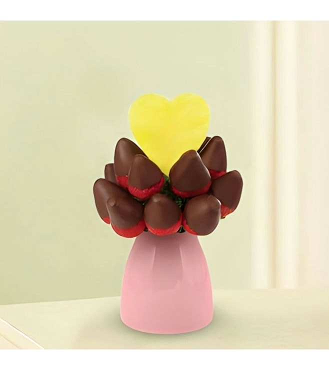 باقة فواكه القلب المتوهج