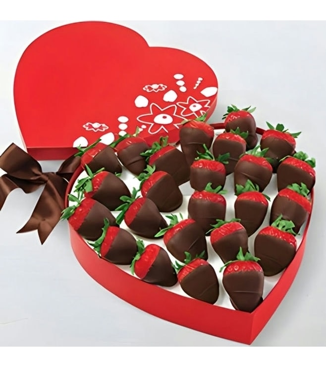 الفراولة المغطسة بالشوكولاتة "فوريفر يورز"