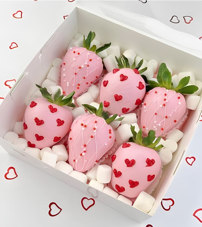 الفراولة المغطاة بالشوكولاتة من Lovers Temptation