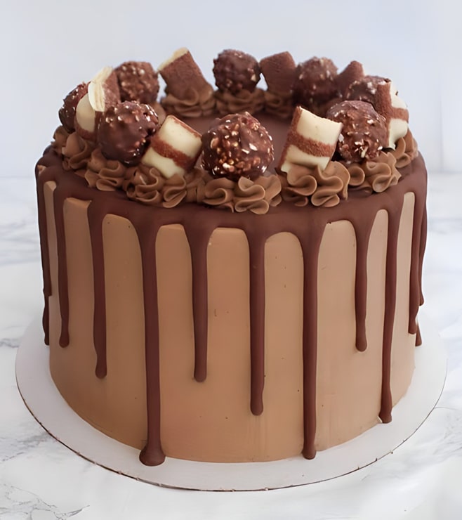 كعكة الشوكولاتة المجنونة