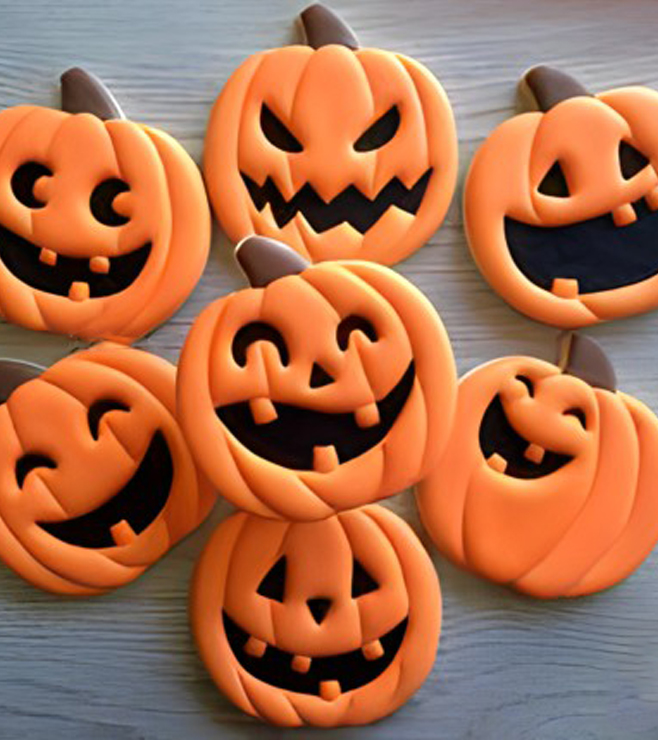 Jack-O-Lantern Cookies, Cookies
