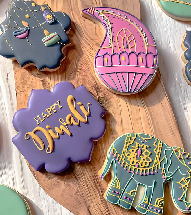 Dazzling Diwali Cookies, Cookies