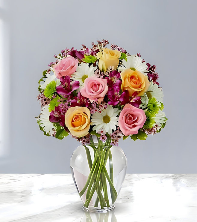 باقة همسات الربيع، أزهار الأقحوان