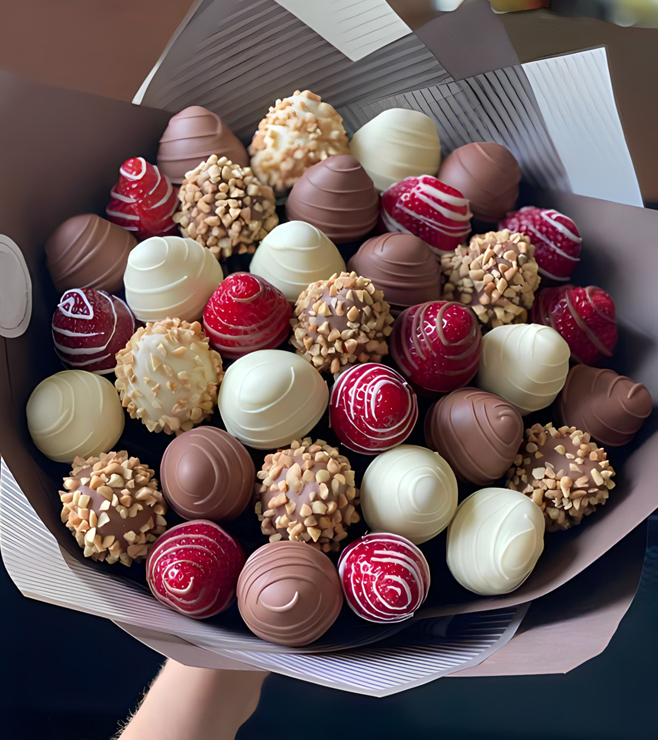 باقة التوت الأنيقة والبسيطة