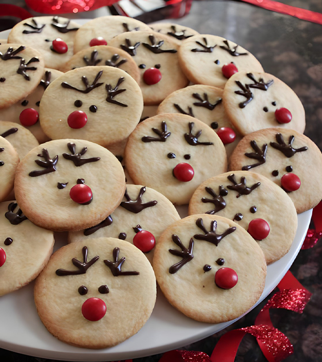 Jolly Rudolph Cookies, Cookies