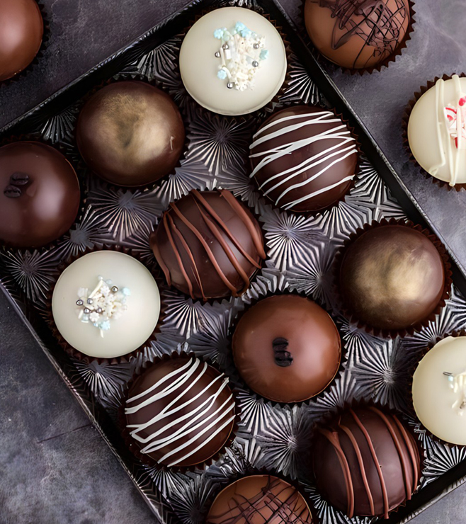 ترافل شوكولوش الحريري