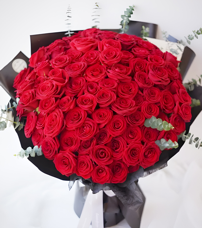 باقة زهور عيد الميلاد الوردية