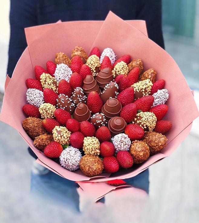 مجموعة الفراولة الأنيقة