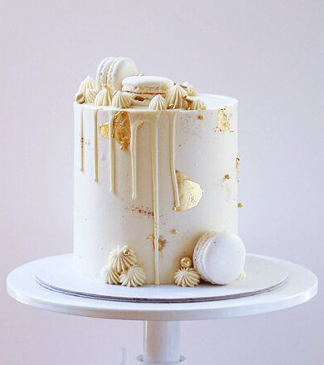 كعكة ذهبية متطورة