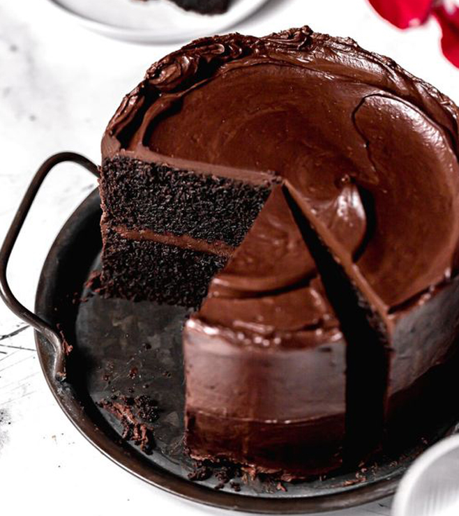 سمفونية الشوكولاتة الغنية، كعكات