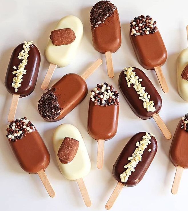 كعكات مثلجة لذيذة جدًا