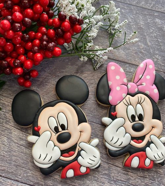 Minnie Mickey Mouse Cookies, Cookies