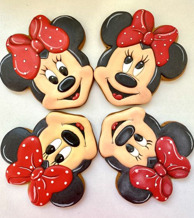 Minnie Mouse Cookies, Cookies