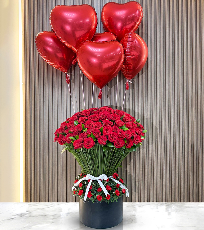 باقة ورود "مع حبي"