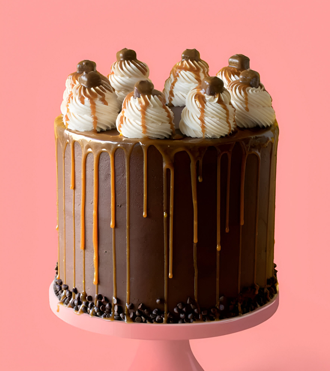 كعكة الشوكولاتة الكريمية