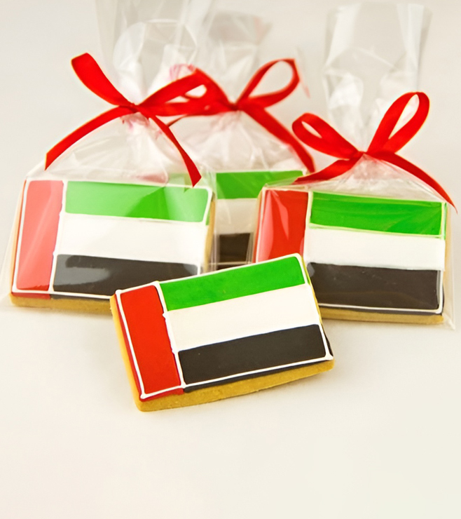 UAE Unity Flag Cookies, Cookies
