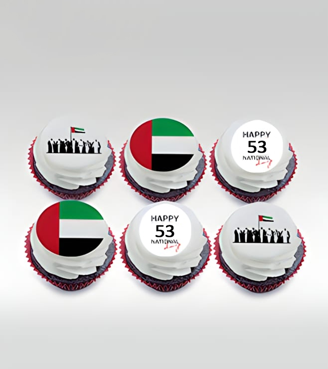 نصف دزينة (6) من الكب كيك