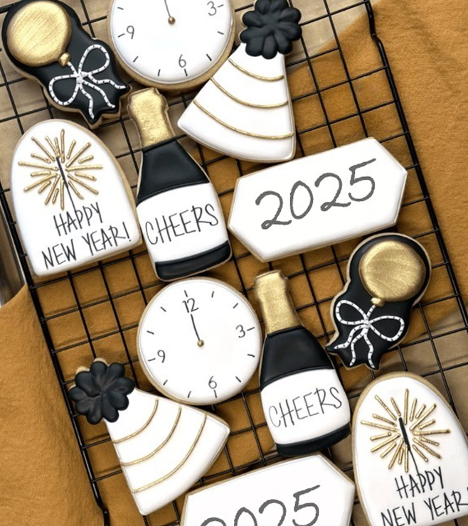 2025 New Year Cookies, Cookies