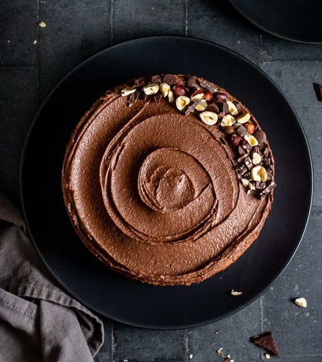 كعكة البندق السماوية